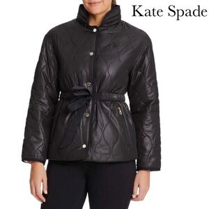 *SOLD* Kate Spade Quilted Anorak Coat Small MSRP $260